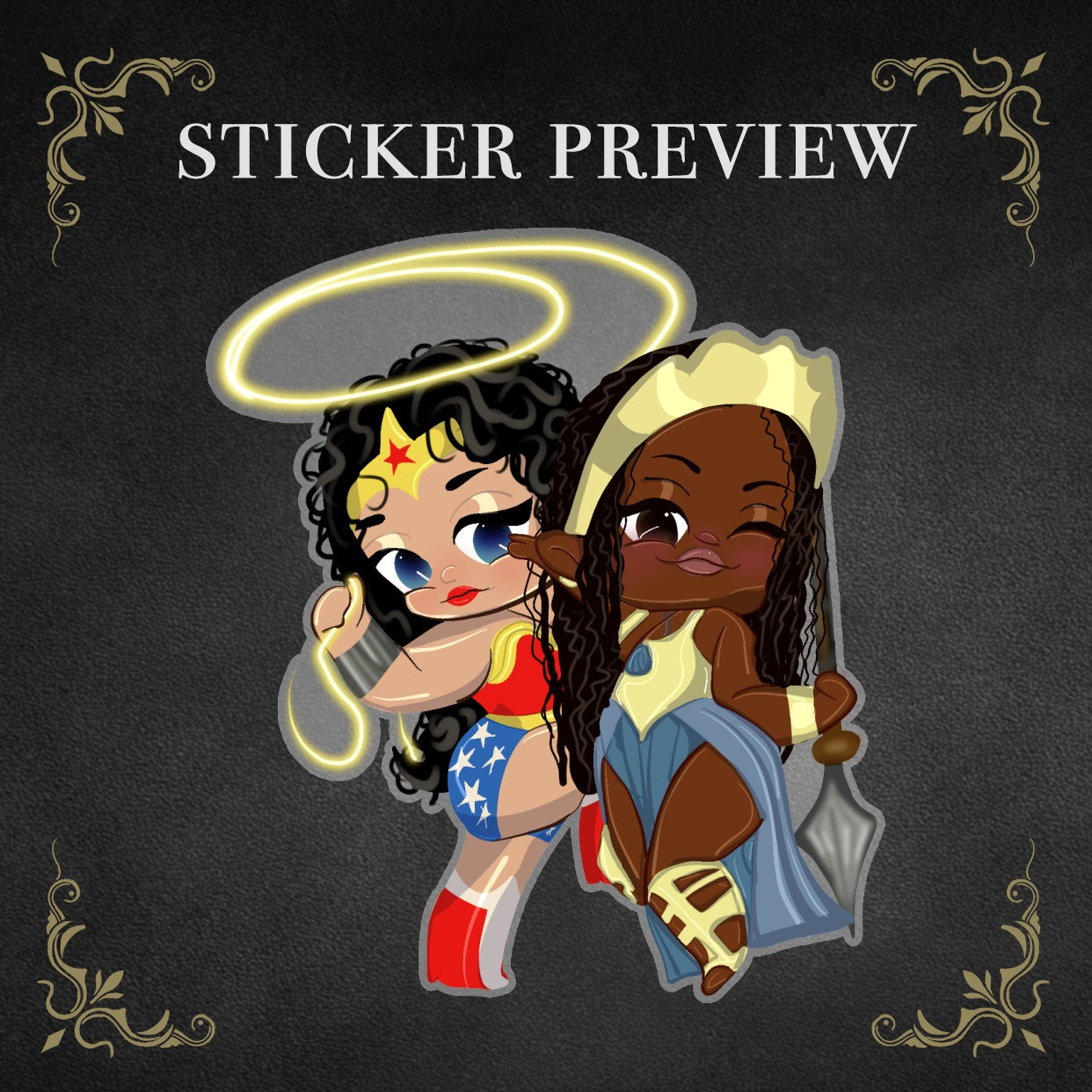 Wonder Women Stickers
