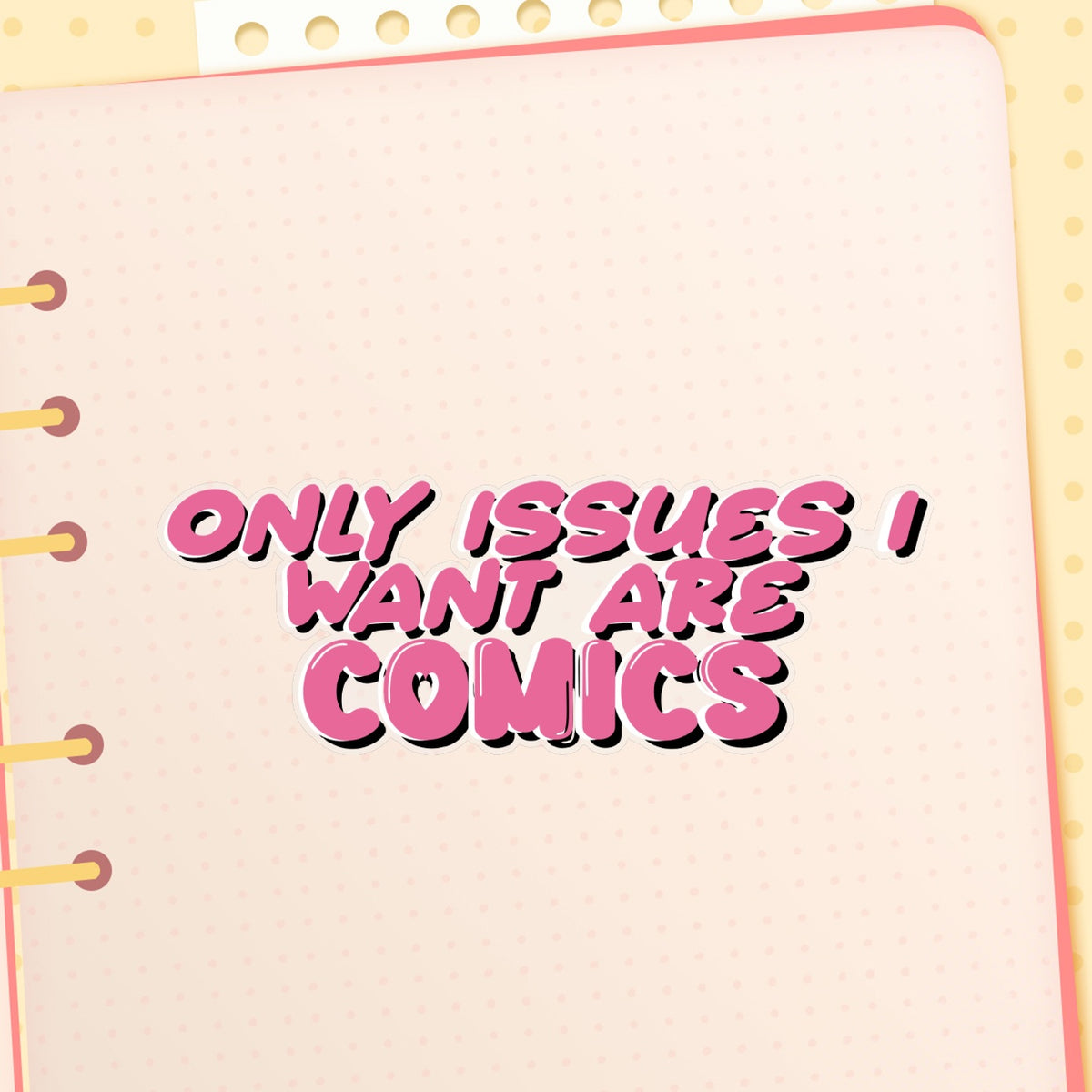 Only Issues Comics Stickers