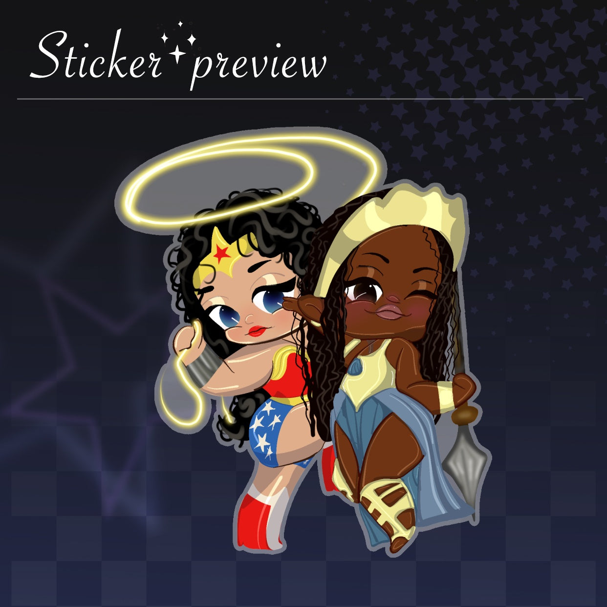 Wonder Women Stickers