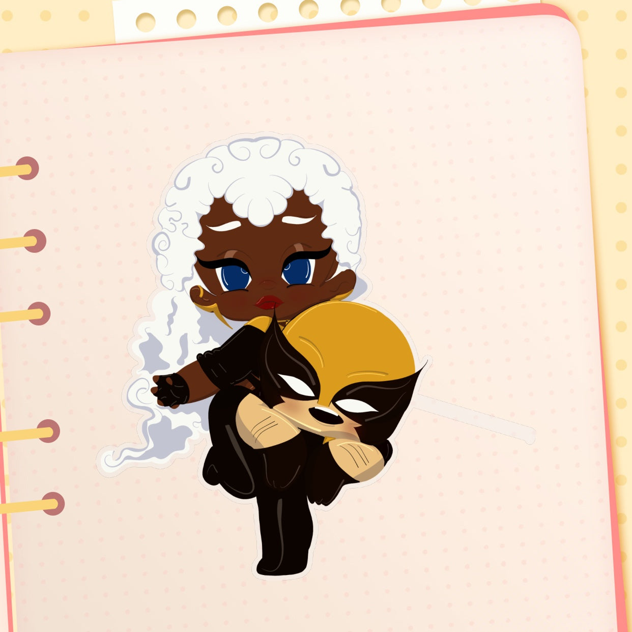 Storm and Wolverine