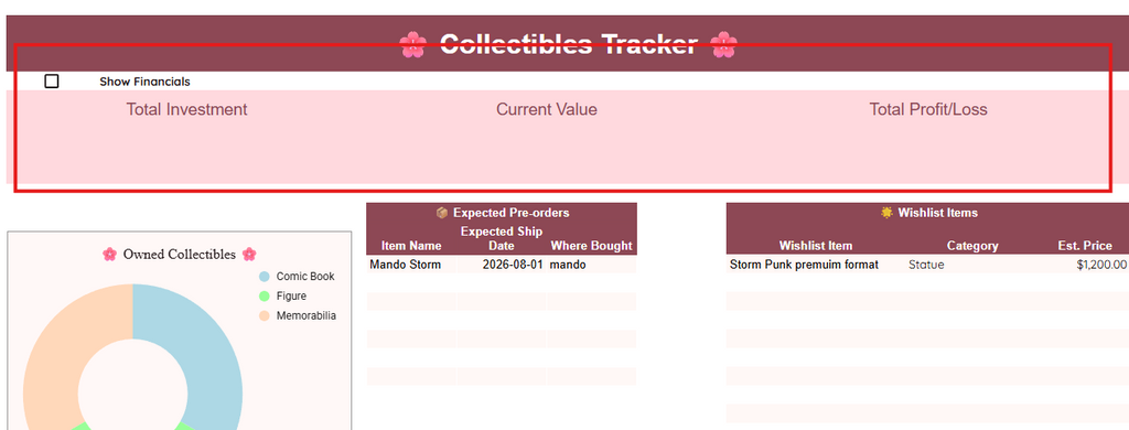 Collection Tracker