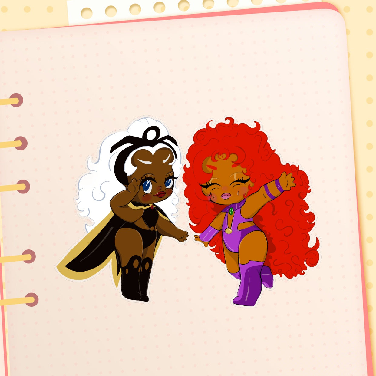 Big Hair Comic Besties