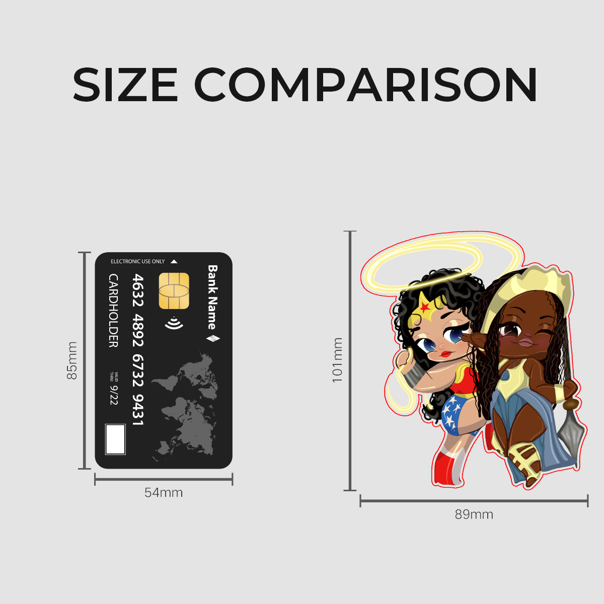 Wonder Women Stickers