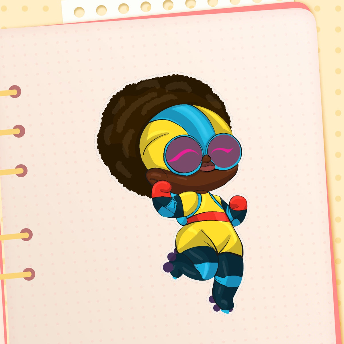 Moon Girl Stickers